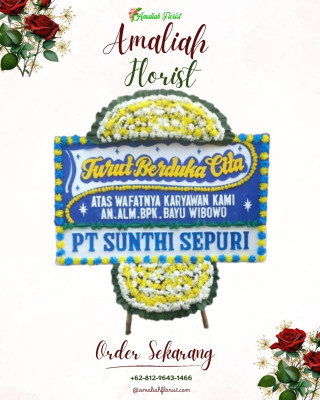 Papan Bunga Duka di Darul Kamal