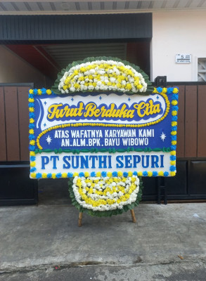 Papan Bunga Duka di Darul Kamal