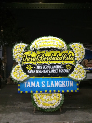 Papan Bunga Duka di Darul Kamal